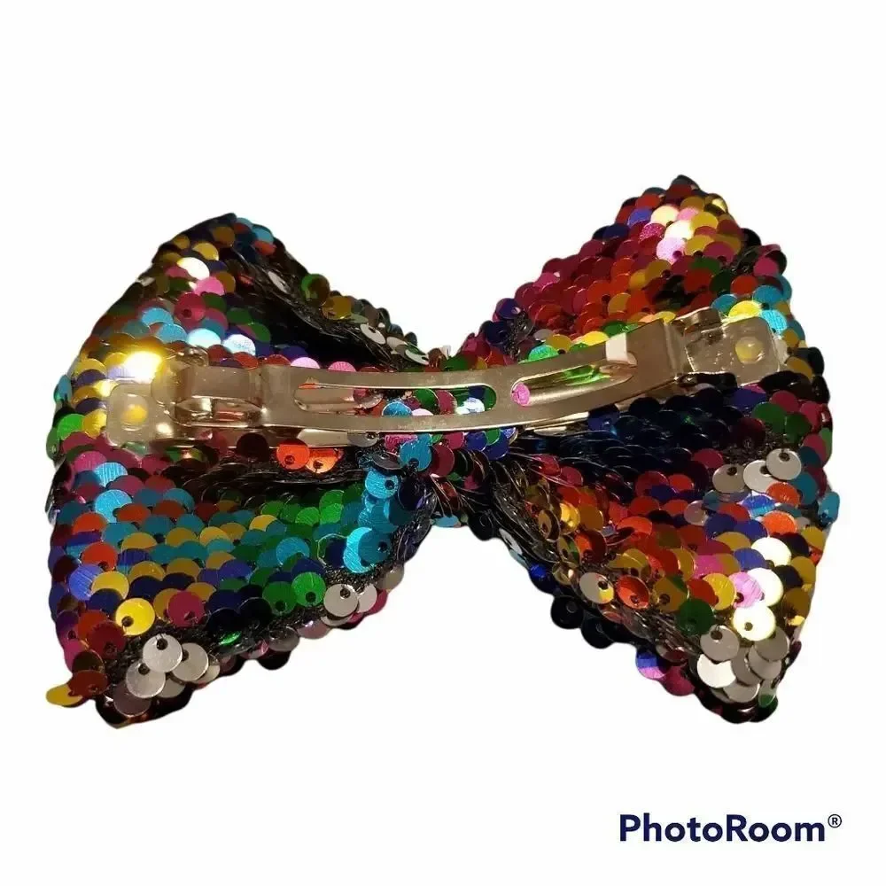 GIRLS Sequin Hair Bow